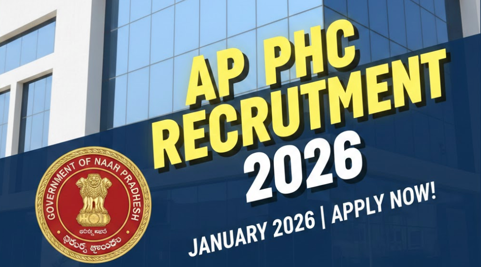 AP Government PHC Recruitment 2026: Apply Now for Exciting Hiring Opportunities